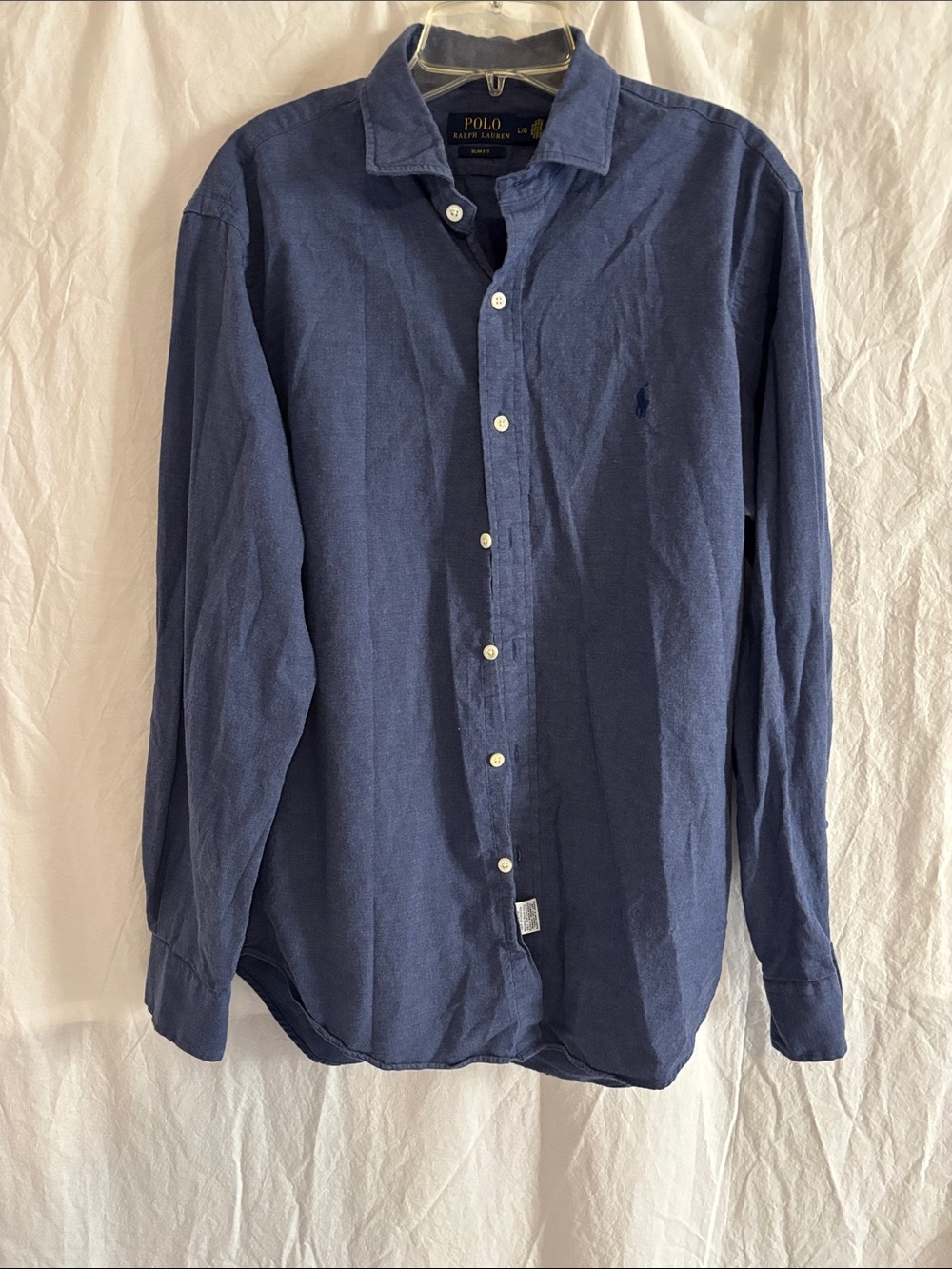Polo by Ralph Lauren Indigo Button-Down Oxford Shirt
